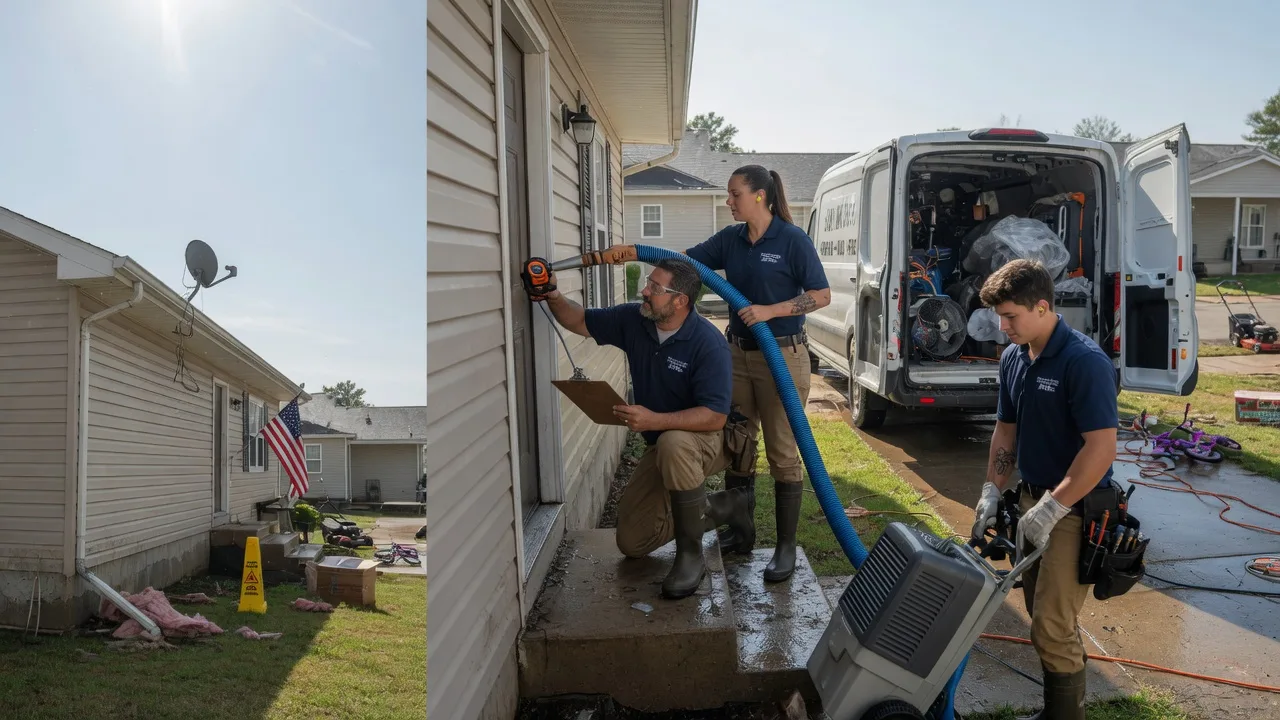 Ceiling Water Damage Restoration in Rocky Ridge, OH near me